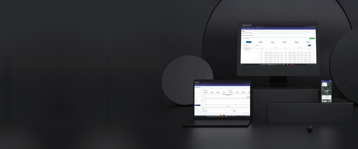 <h1 class="mb-2 text-white " style="letter-spacing: 5px;line-height:0.05px">  
<span class="fw-bold" style="color: #B40404;"> STESY</span>  
</h1><br style="margin-bottom: -.2em;">
<h1 class="mb-2" style="letter-spacing: 5px;">"<span style="color:#B40404">S</span>MART <span style="color:#B40404">TE</span>LEMETRY <span style="color:#B40404">SY</span>STEMS"</h1>